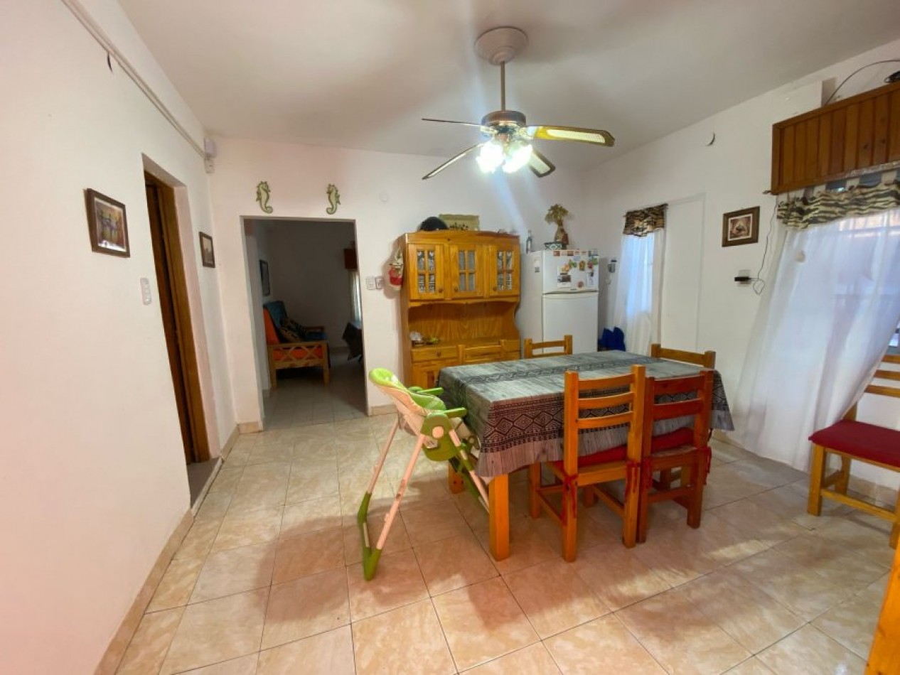 CASA 3 AMBIENTES CERCA DEL MAR SOBRE LOTE DE 13x20