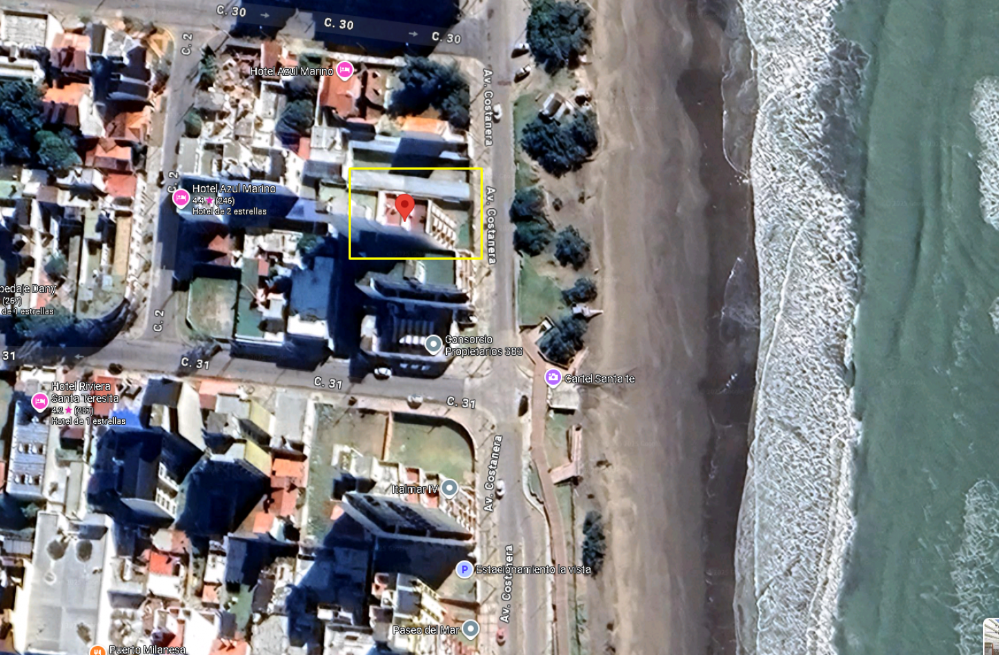 VENTA EN LA COSTA, DEPARTAMENTO CON GRAN TERRAZA PROPIA FRENTE AL MAR