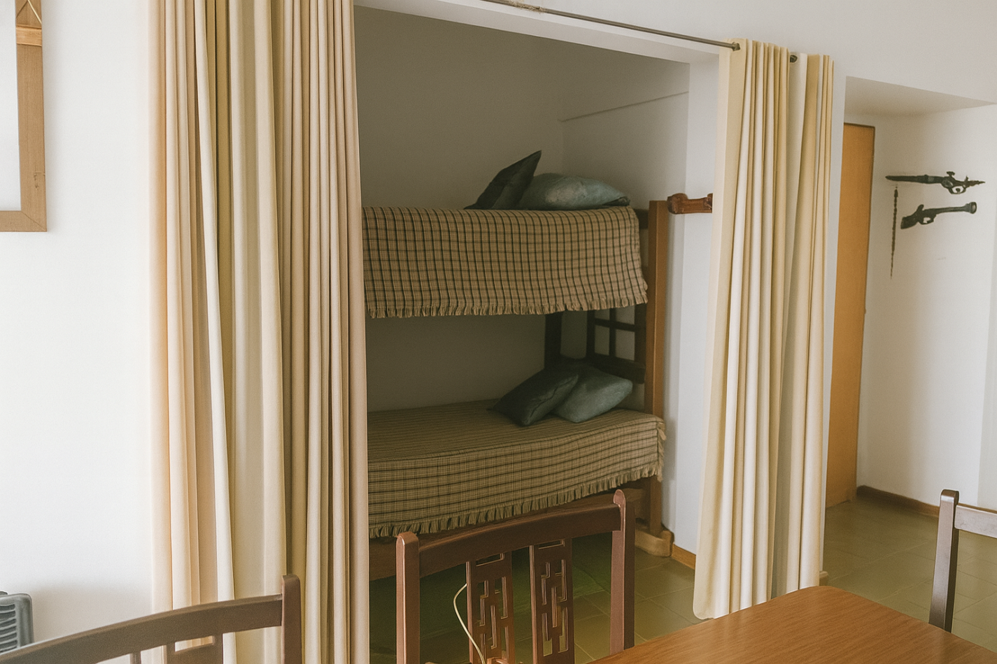 VENTA EN LA COSTA DPTO FRENTE AL MAR 2 AMB+ DORMI C/GAS NATURAL