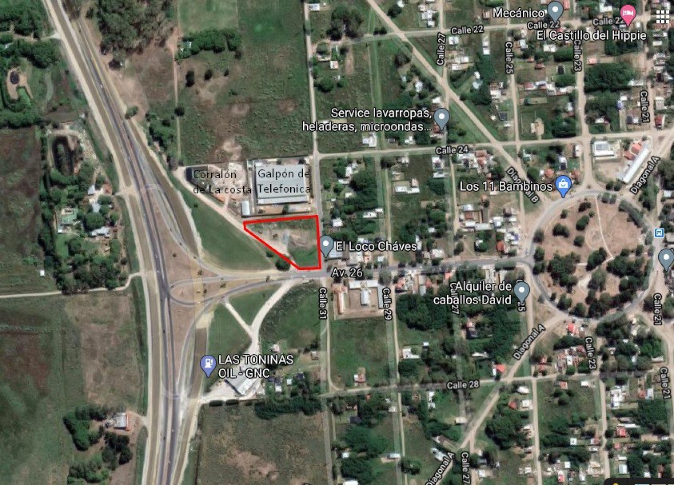 FRACCION 4000mts ACCESO LAS TONINAS