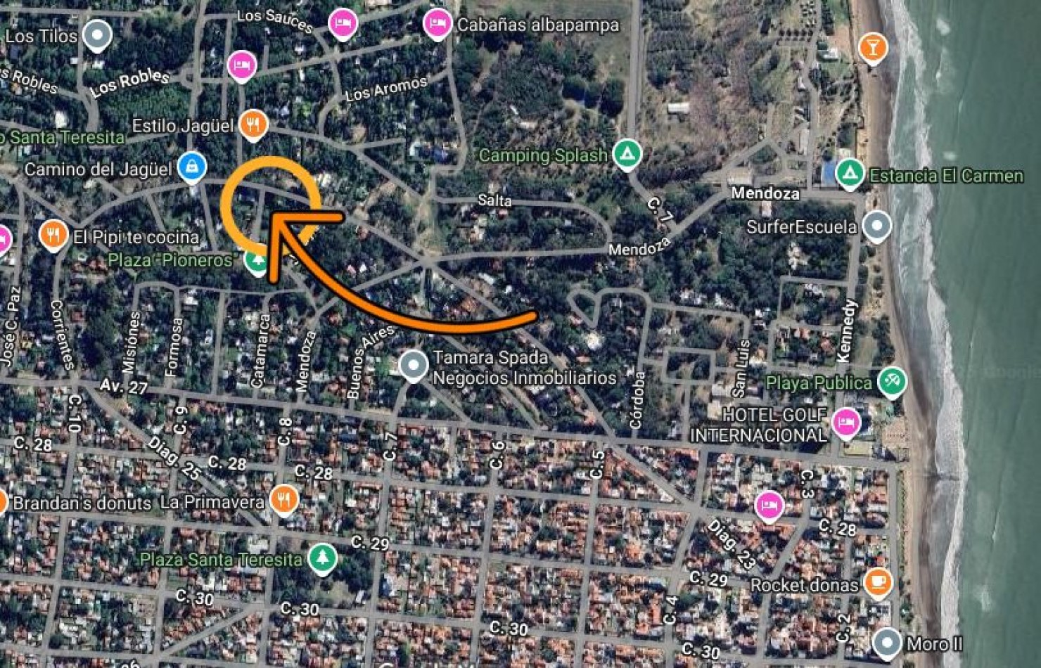 VENTA SANTA TERESITA, CHALET + CABAÑAS C/ PARQUE Y PISCINA, IDEAL VIV. / RENTA / HOTEL / GASTRONOMIA