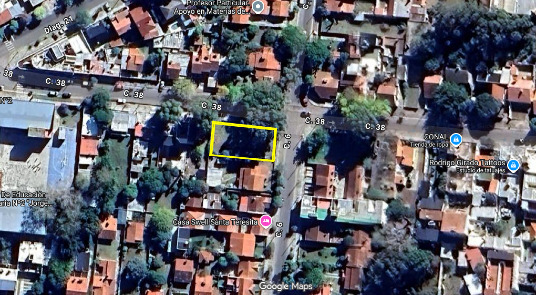 LOTE EN VENTA EN SANTA TERESITA