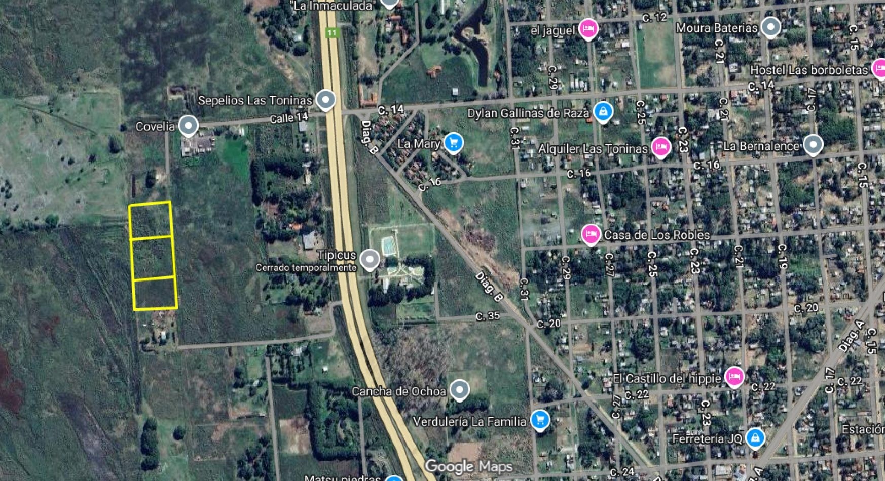 VENTA 3 QUINTAS EN BLOCK, ALTURA LAS TONINAS. OPORTUNIDAD! VENDO URGENTE