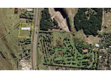 EXCELENTE FRACCION 4has. C/ 200M FRENTE A RUTA 11